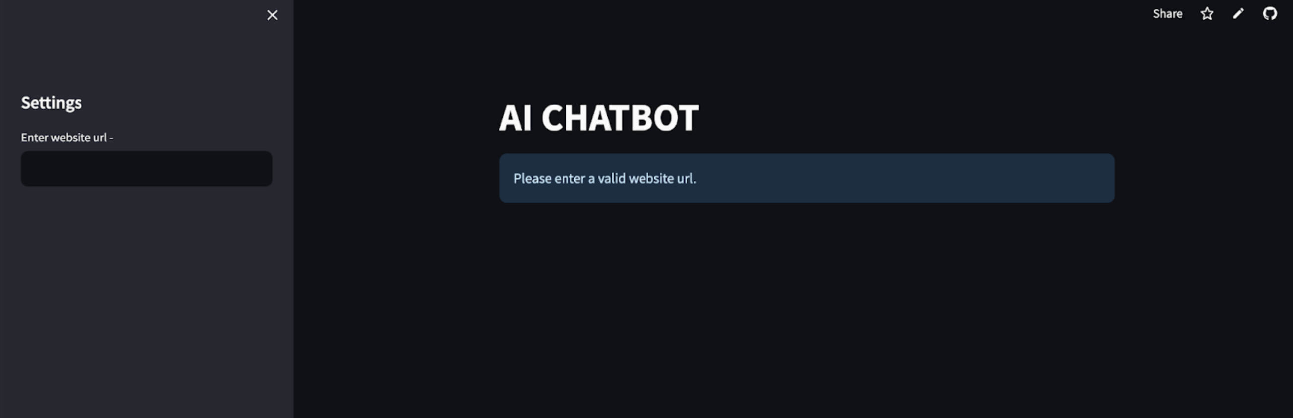 LLM Chatbot Screenshot